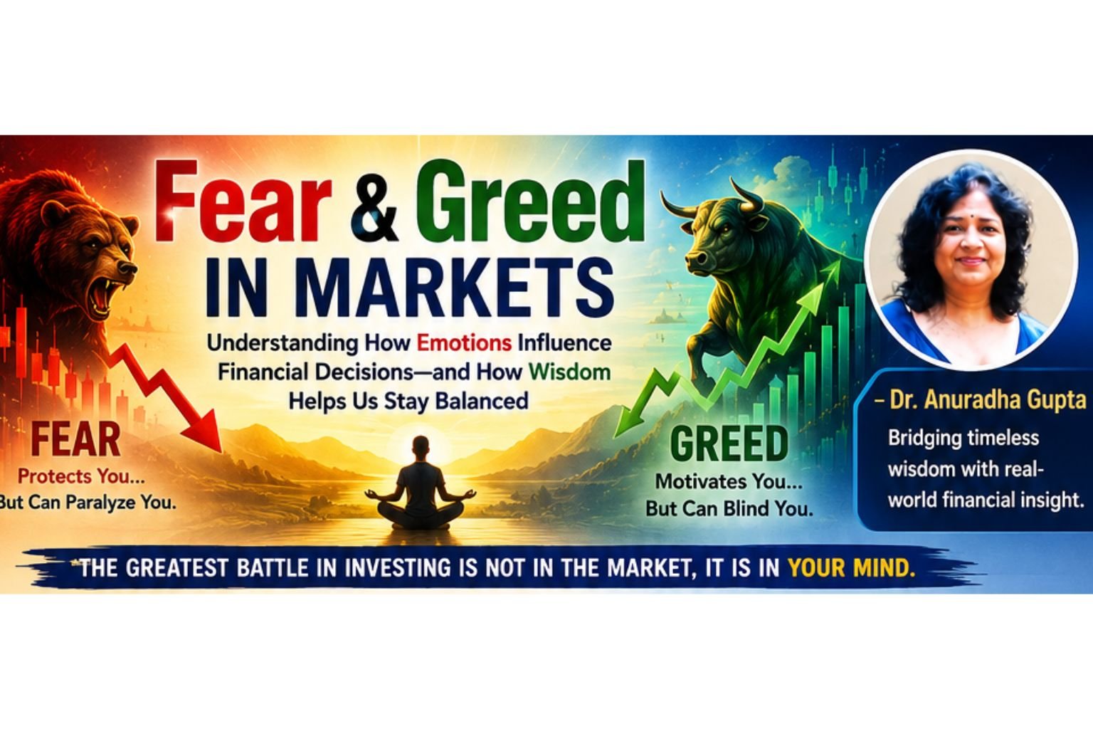 Feear and greed in stock markets |Timeless wisdom in Financial decision